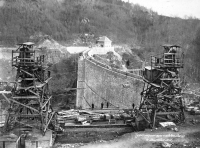 Výstavba VD Janov nad Litvínovem 1913